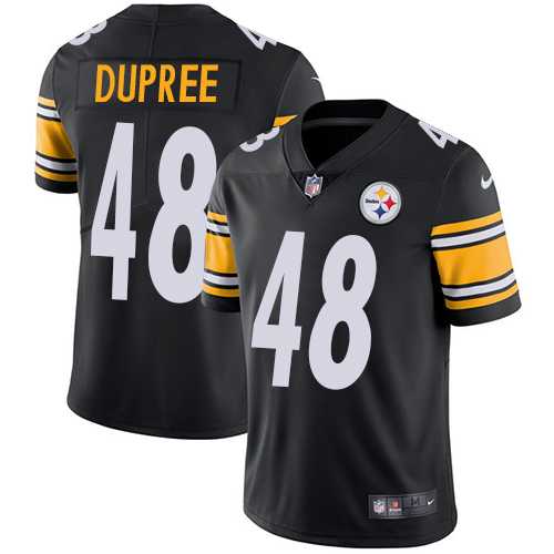 Nike Pittsburgh Steelers #48 Bud Dupree Black Team Color NFL Vapor Untouchable Limited Jersey,We sell and wholesale Nike Pittsburgh Steelers #48 Bud Dupree Black Team Color NFL Vapor Untouchable Limited Jersey on line form chian!